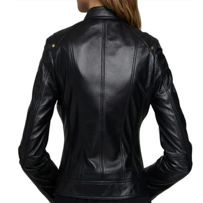 Black Jacket Women leather